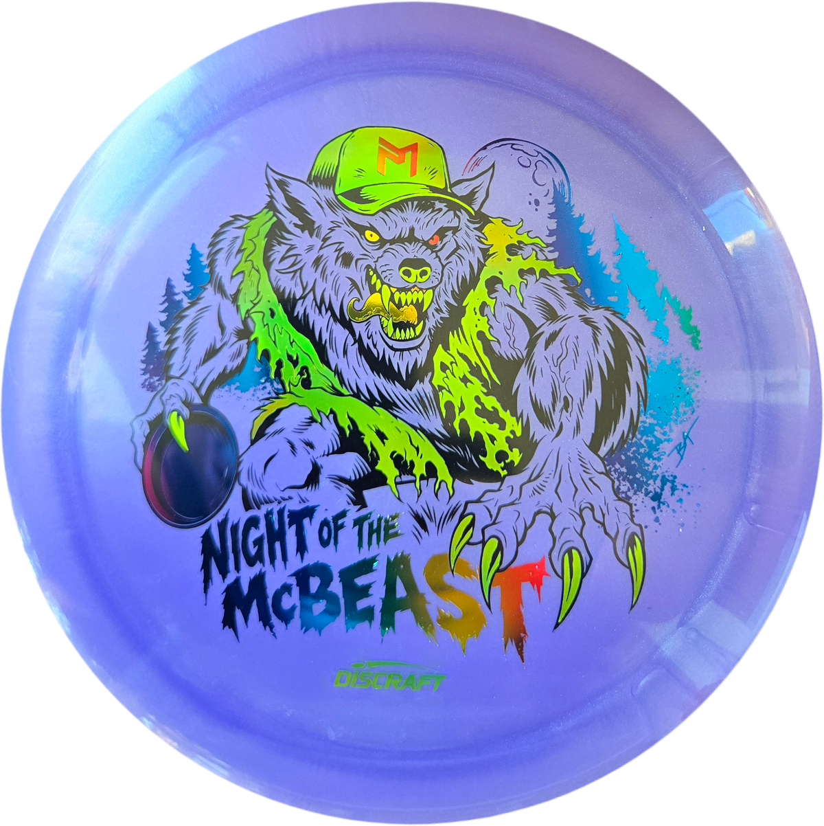 Discraft Big Z Colorshift LE “Night of the McBeast” Ares