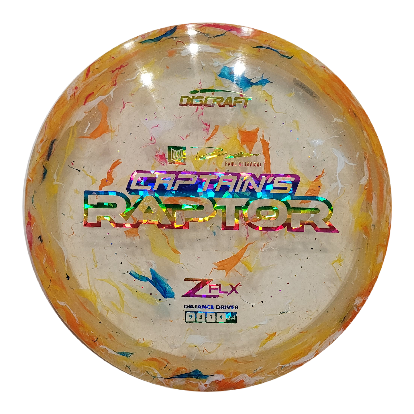 Discraft Captain's Raptor - Jawbreaker Z-FLX
