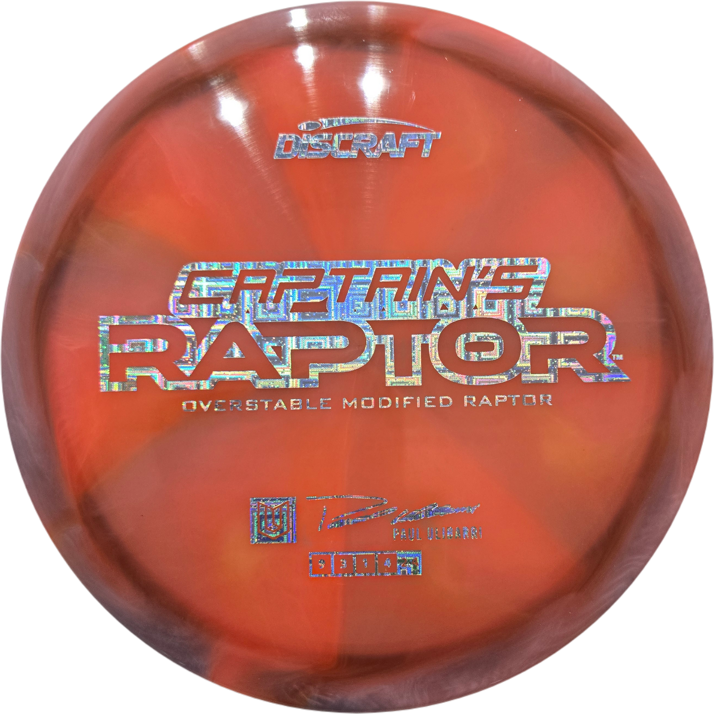 Discraft 2025 Paul Ulibarri Special Blend Captain's Raptor