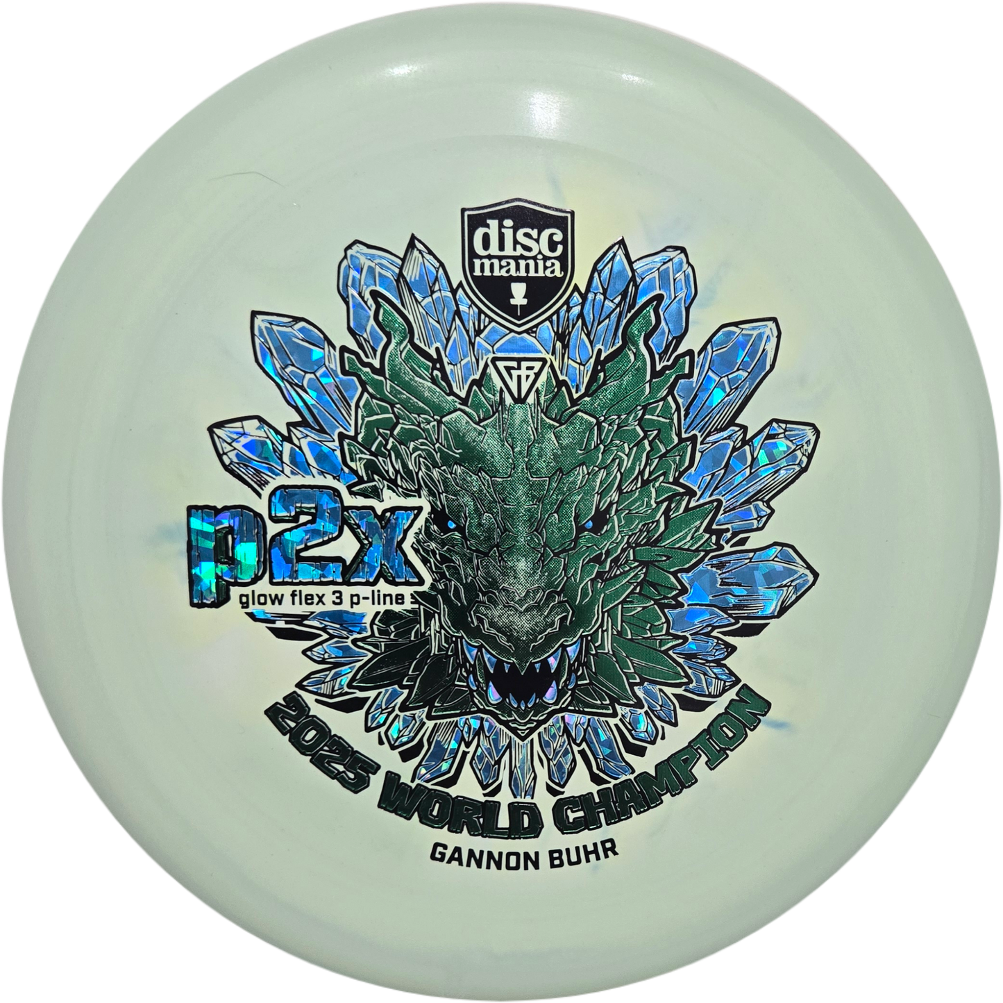 Discmania Gannon Buhr Glow Flex 3 P-Line P2x Triumph Series (2025 World Champion)