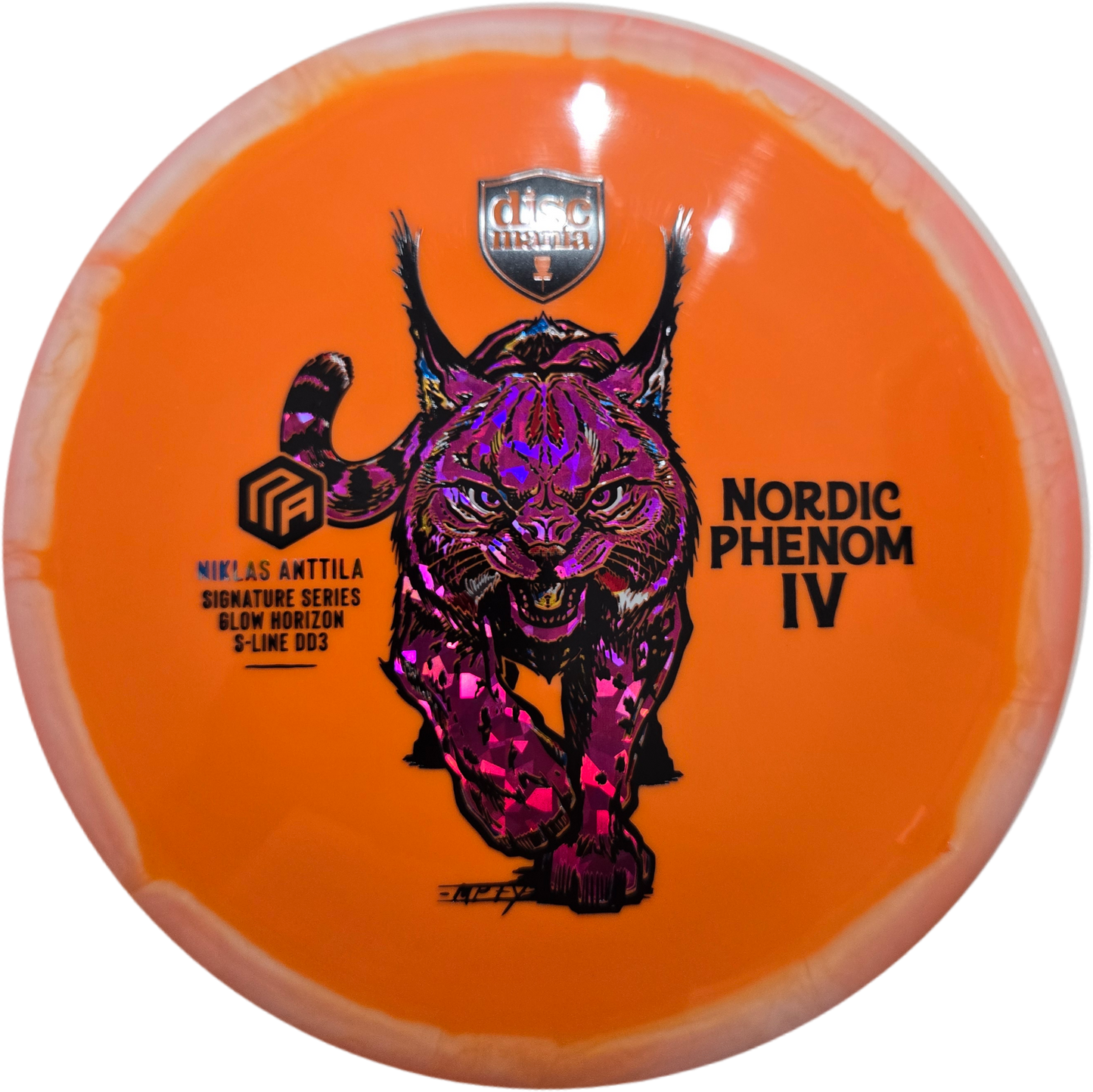 Discmania Nordic Phenom IV - Niklas Anttila Signature Series Glow Horizon S-Line DD3 (Triple Foil)