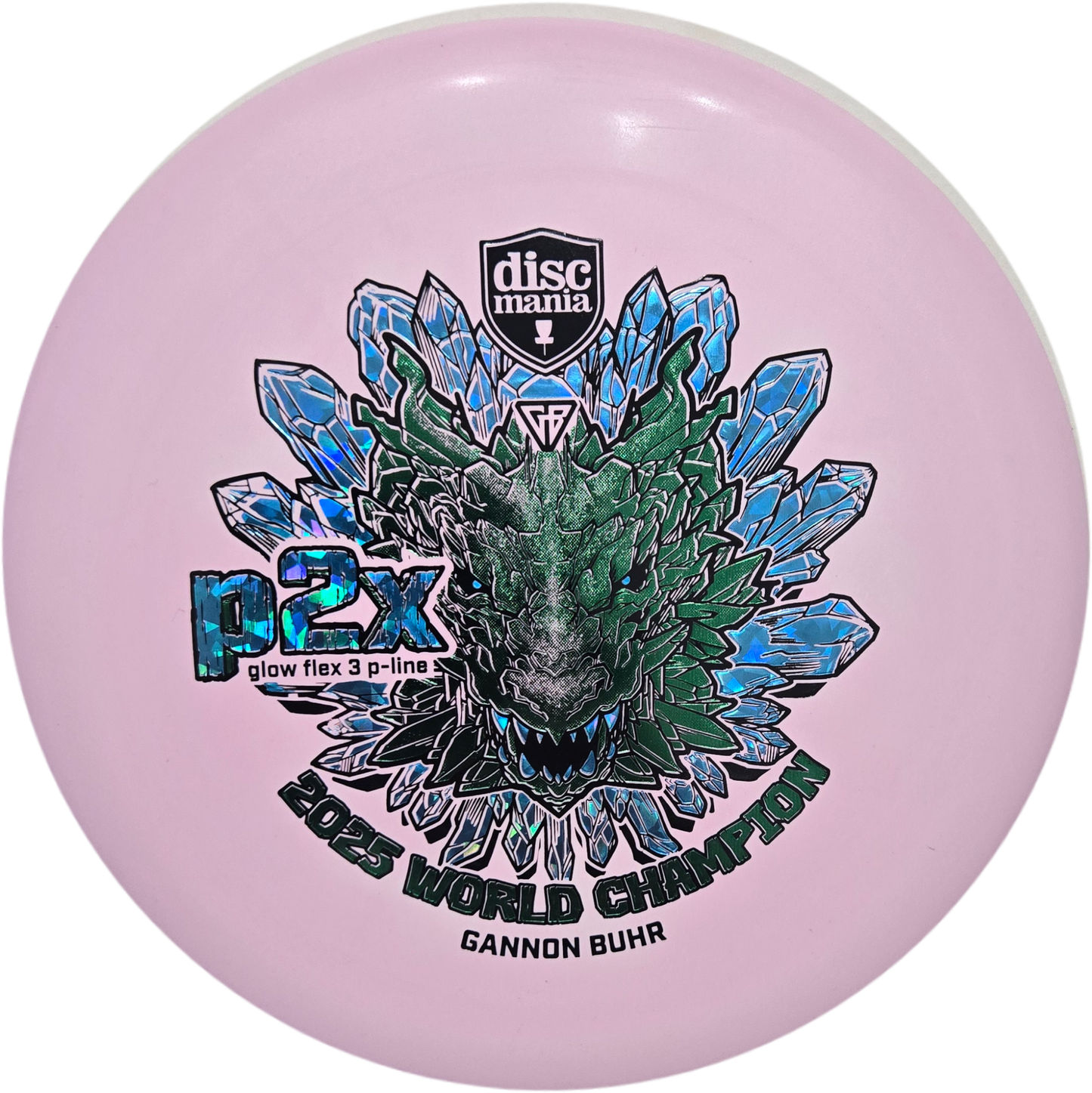 Discmania Gannon Buhr Glow Flex 3 P-Line P2x Triumph Series (2025 World Champion)