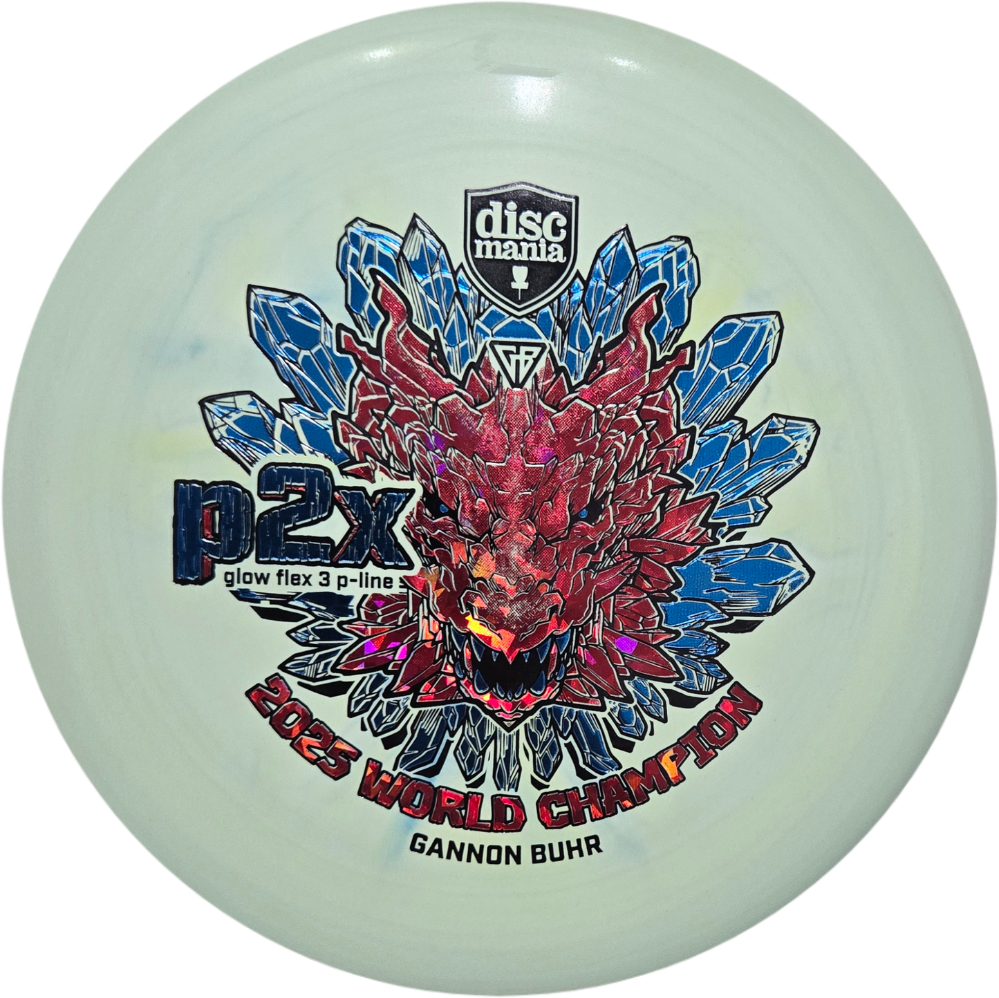 Discmania Gannon Buhr Glow Flex 3 P-Line P2x Triumph Series (2025 World Champion)