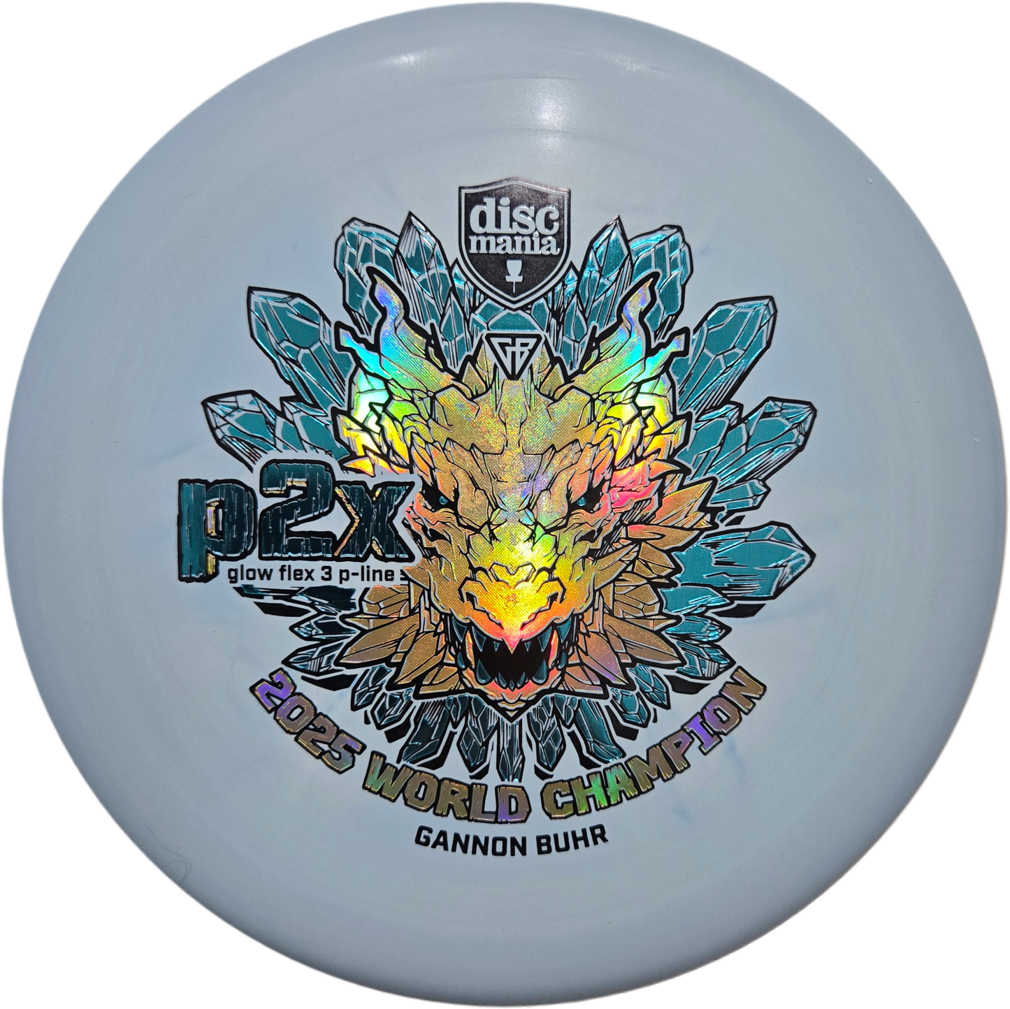 Discmania Gannon Buhr Glow Flex 3 P-Line P2x Triumph Series (2025 World Champion)