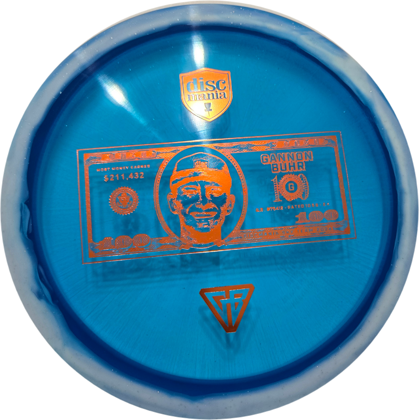 Discmania Horizon Metal Flake C-Line FD3 Gannon Buhr Money Record