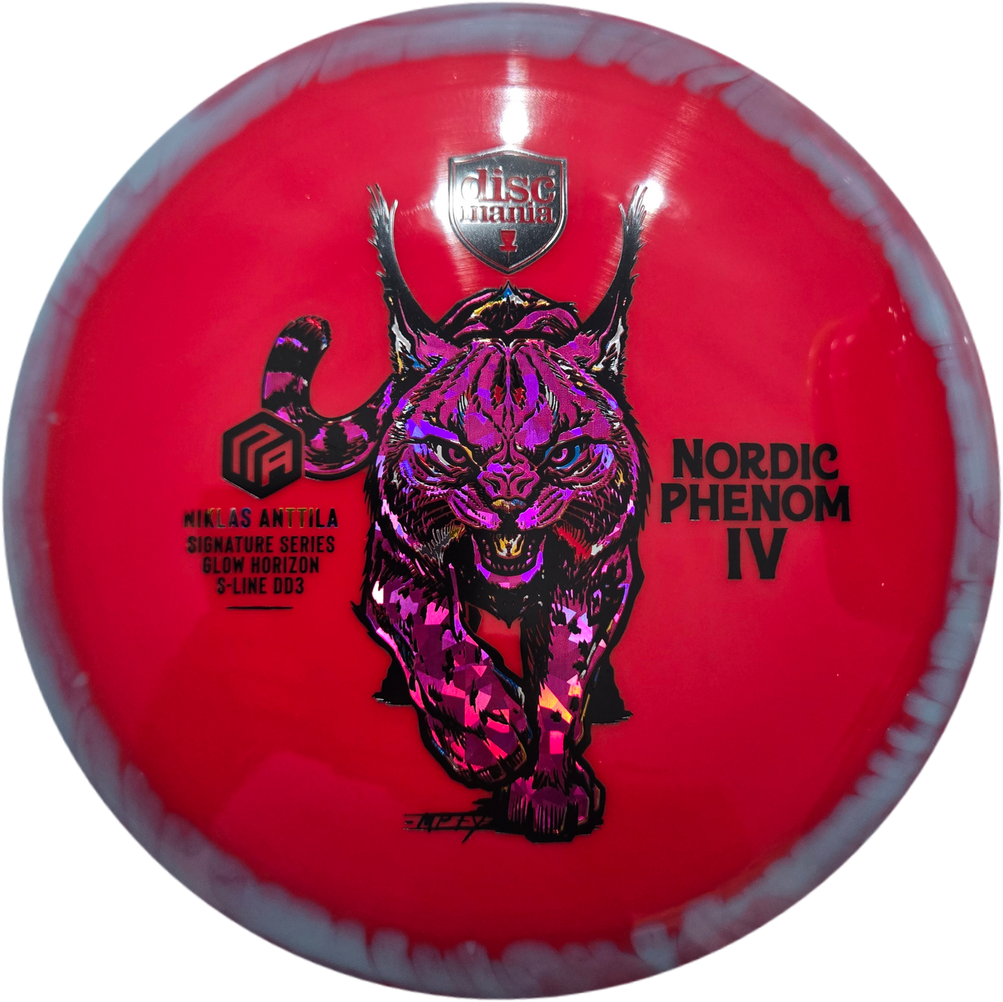 Discmania Nordic Phenom IV - Niklas Anttila Signature Series Glow Horizon S-Line DD3 (Triple Foil)