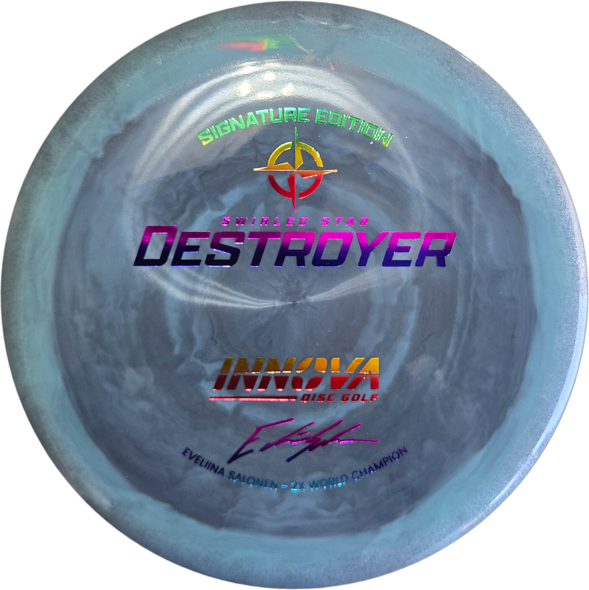 Innova Swirled Star Destroyer -Evelina Salonen 2x World Champion Signature Edition