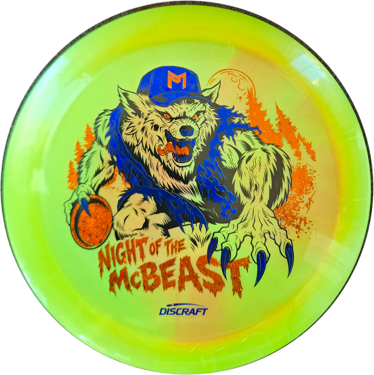 Discraft Big Z Colorshift LE “Night of the McBeast” Ares
