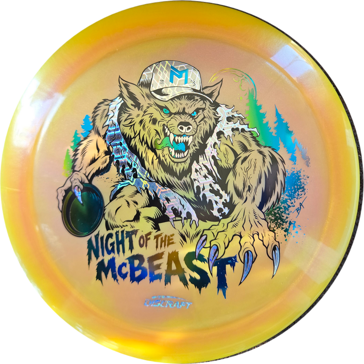 Discraft Big Z Colorshift LE “Night of the McBeast” Ares