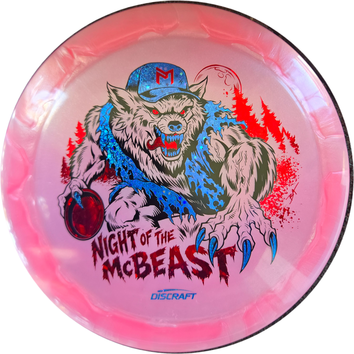 Discraft Big Z Colorshift LE “Night of the McBeast” Ares