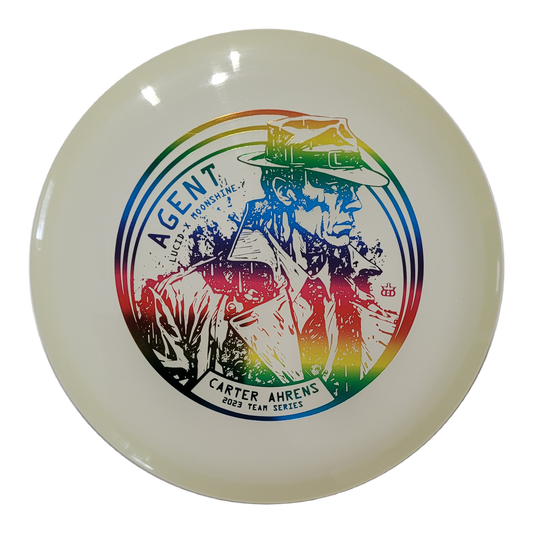 Dynamic Discs Lucid-X Moonshine Agent Carter Ahrens Secret Agent Stamp Team Series 2023