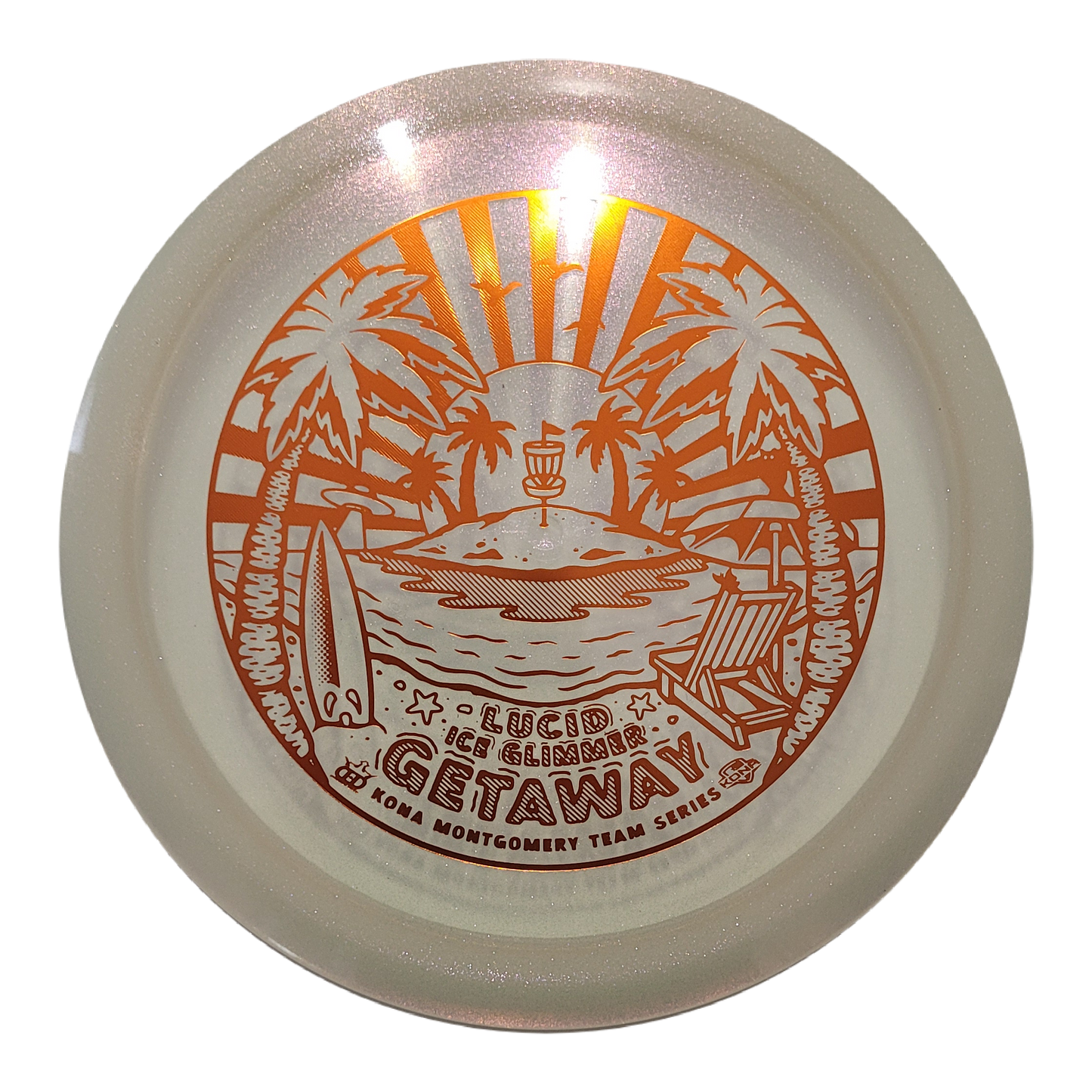 Dynamic Discs Kona Montgomery Team Series Lucid Ice Glimmer Getaway