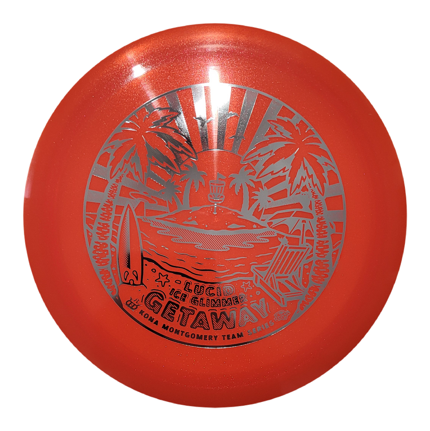 Dynamic Discs Kona Montgomery Team Series Lucid Ice Glimmer Getaway