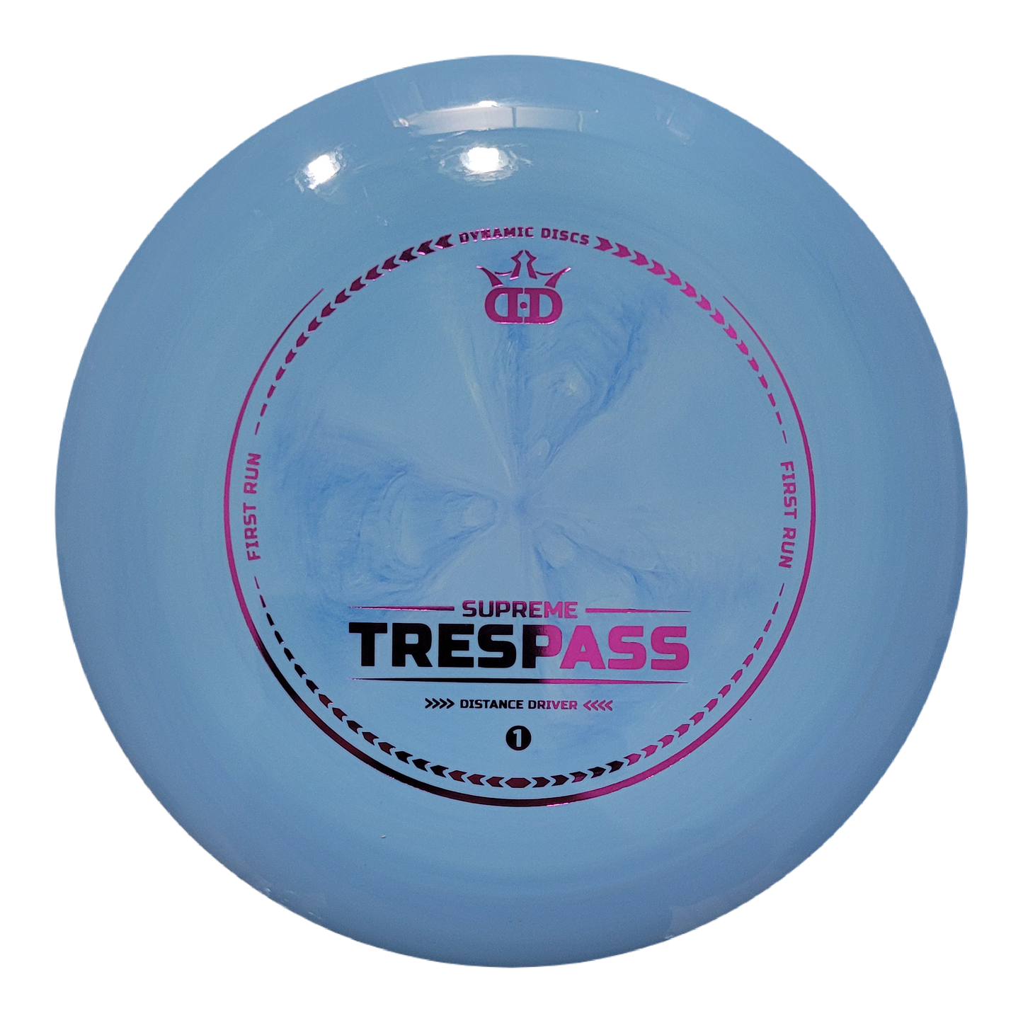 Dynamic Discs Supreme Trespass First Run