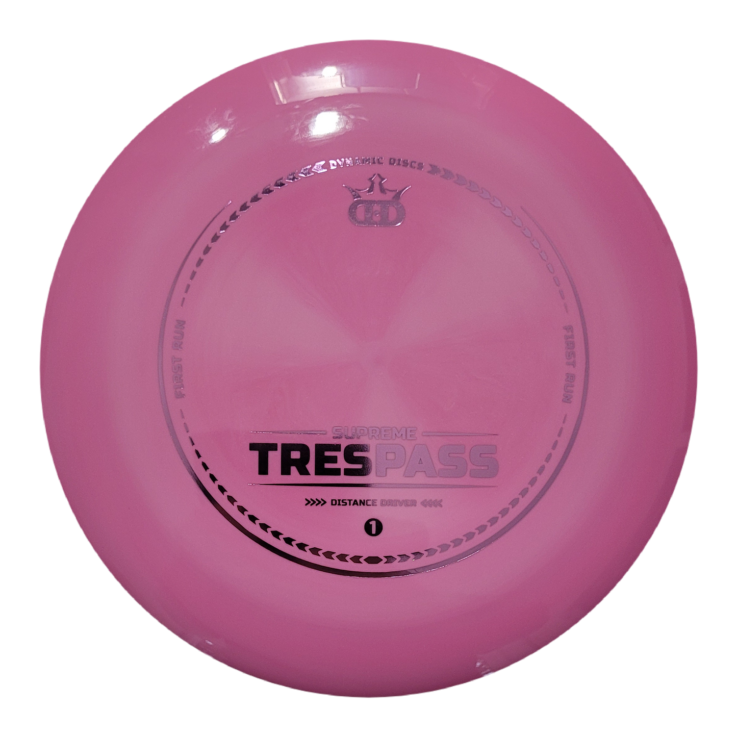 Dynamic Discs Supreme Trespass First Run