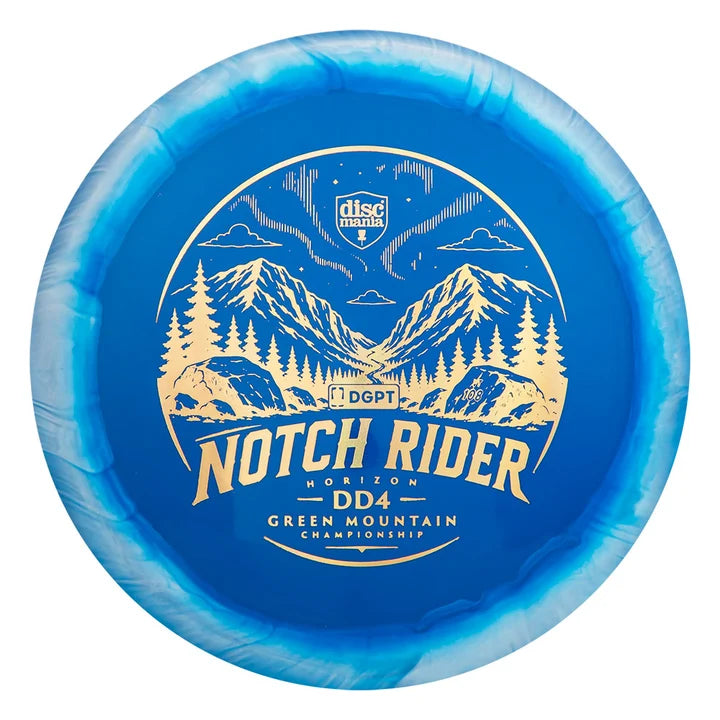 Discmania Notch Rider - Horizon S-Line DD4 (Green Mountain Championship Fundraiser)