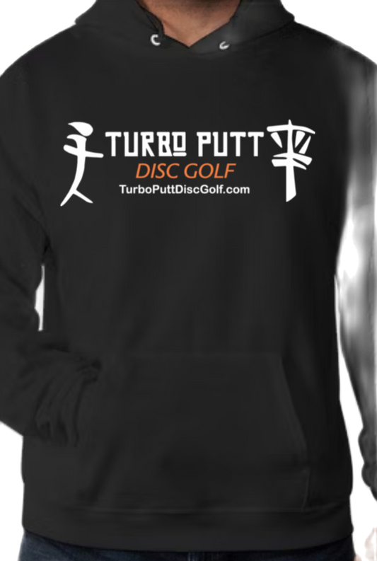 Turbo Putt Disc Golf Hoodie (Front Logo)