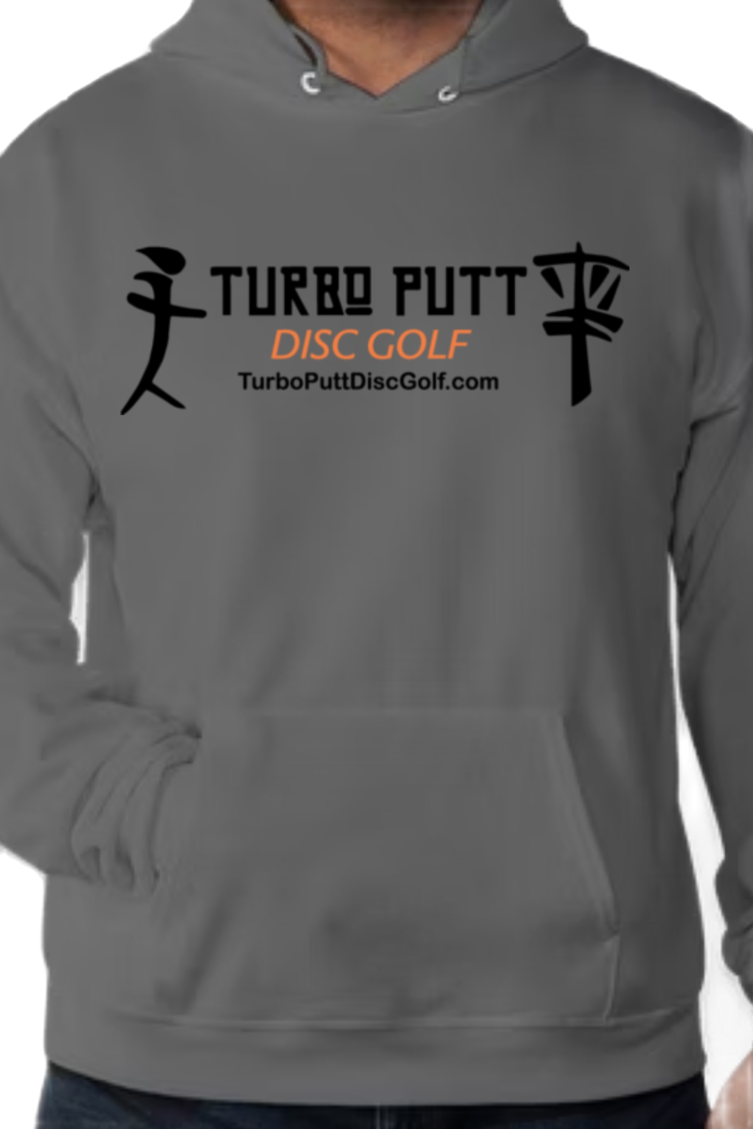 Turbo Putt Disc Golf Hoodie (Front Logo)