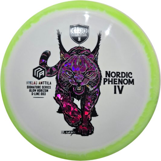 Discmania Nordic Phenom IV - Niklas Anttila Signature Series Glow Horizon S-Line DD3 (Triple Foil)