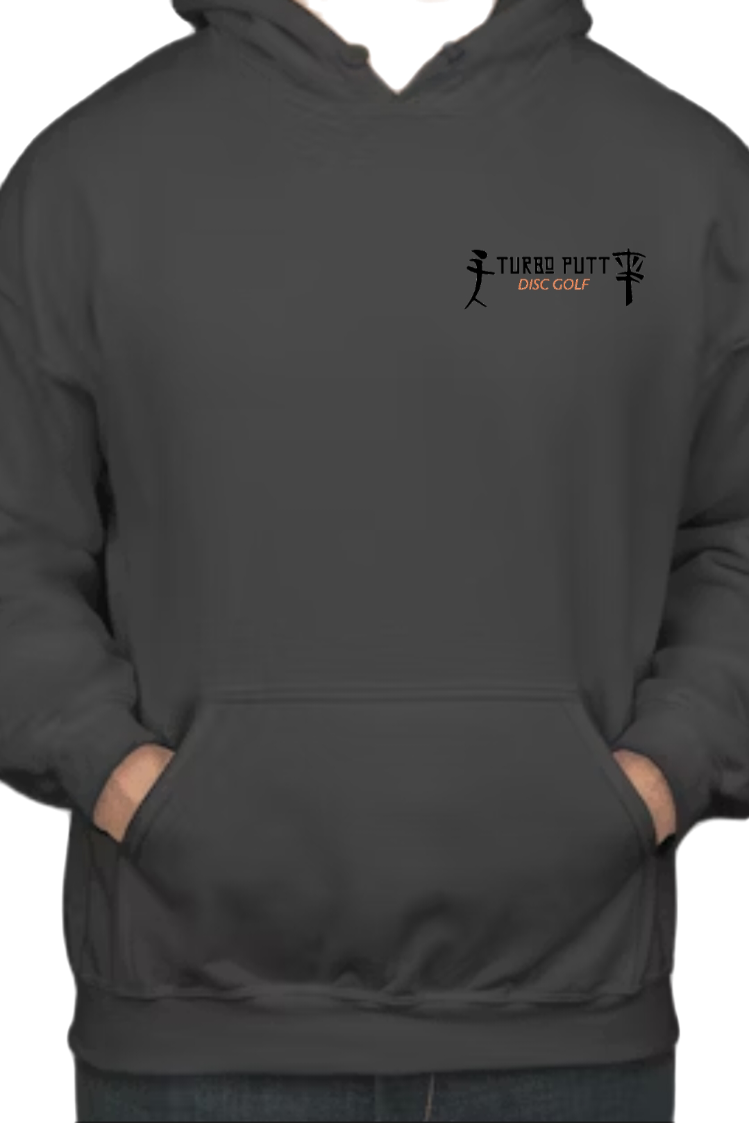 Turbo Putt Disc Golf Hoodie (Front and Back Logo)