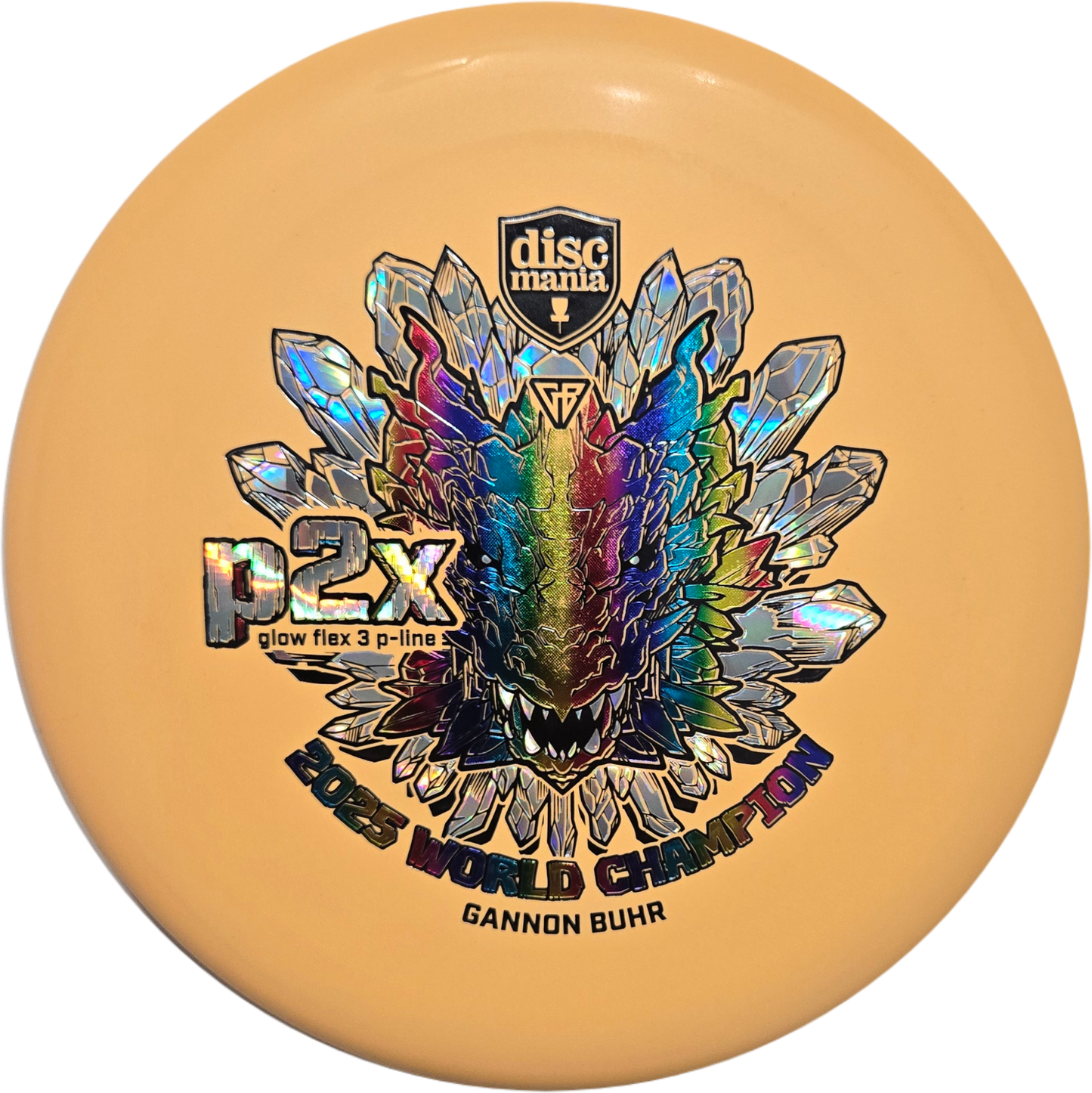 Discmania Gannon Buhr Glow Flex 3 P-Line P2x Triumph Series (2025 World Champion)
