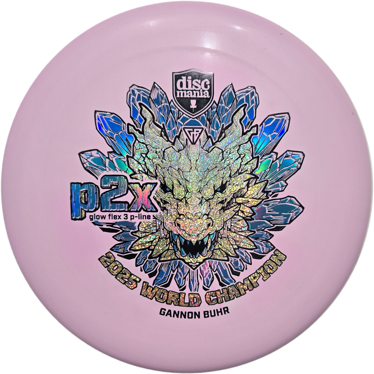 Discmania Gannon Buhr Glow Flex 3 P-Line P2x Triumph Series (2025 World Champion)