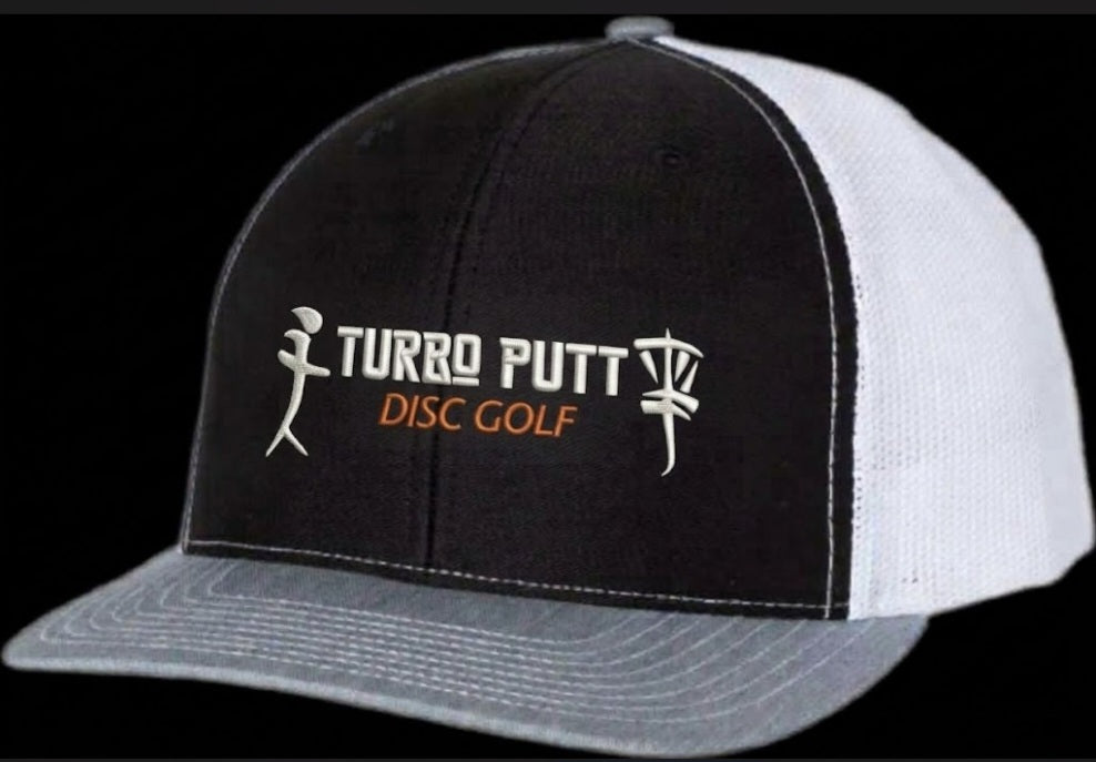 Turbo Putt Disc Golf - Richardson 112 Embroidered Trucker Snapback Cap
