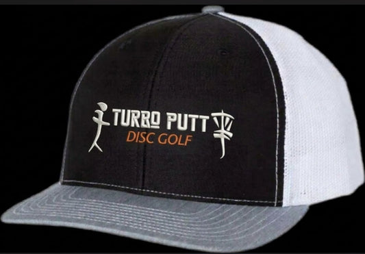 Turbo Putt Disc Golf - Richardson 112 Embroidered Trucker Snapback Cap