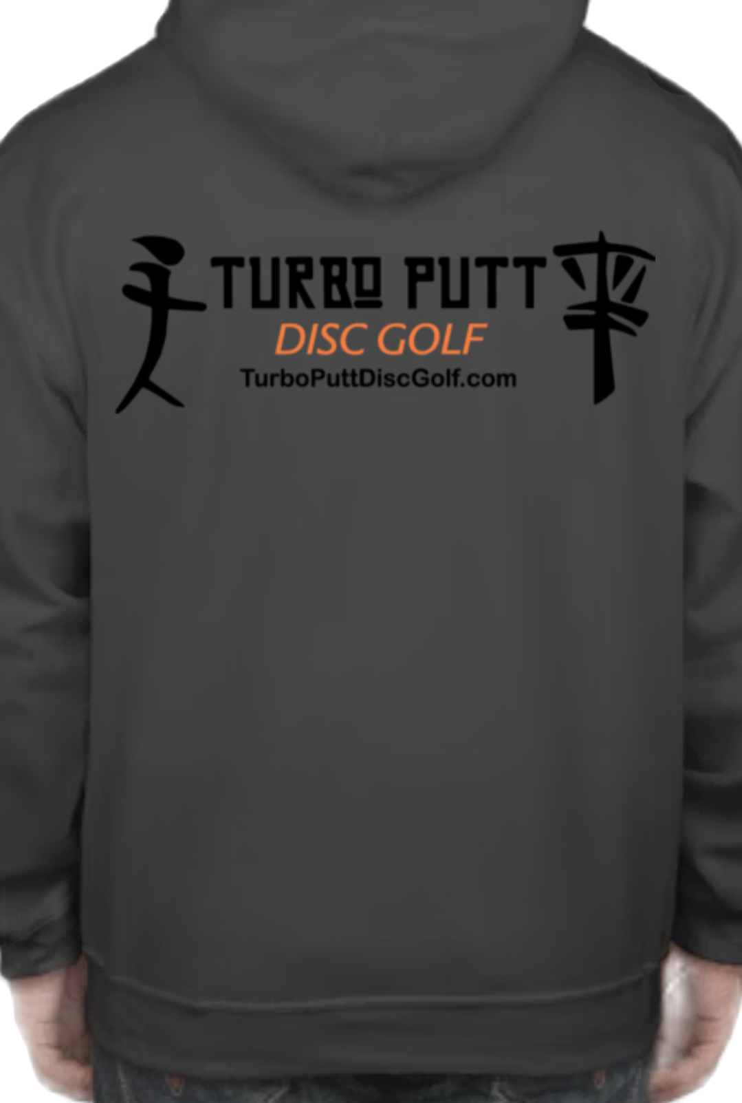 Turbo Putt Disc Golf Hoodie (Front and Back Logo)