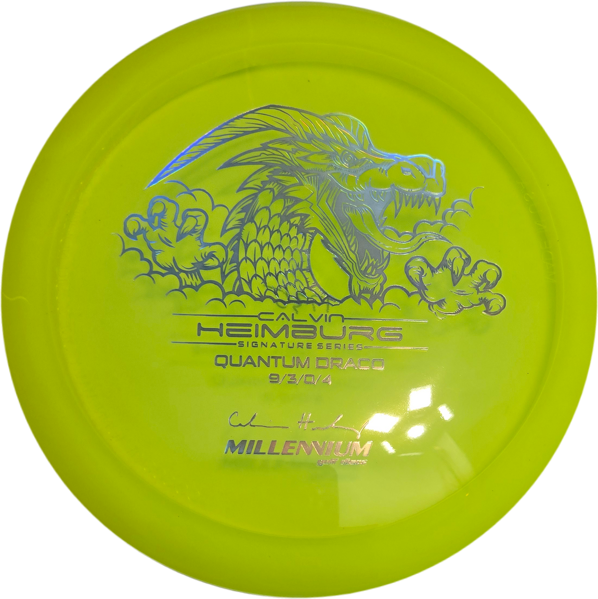 Millennium Discs Draco - Calvin Heimburg Quantum Flat Top Signature Series Edition