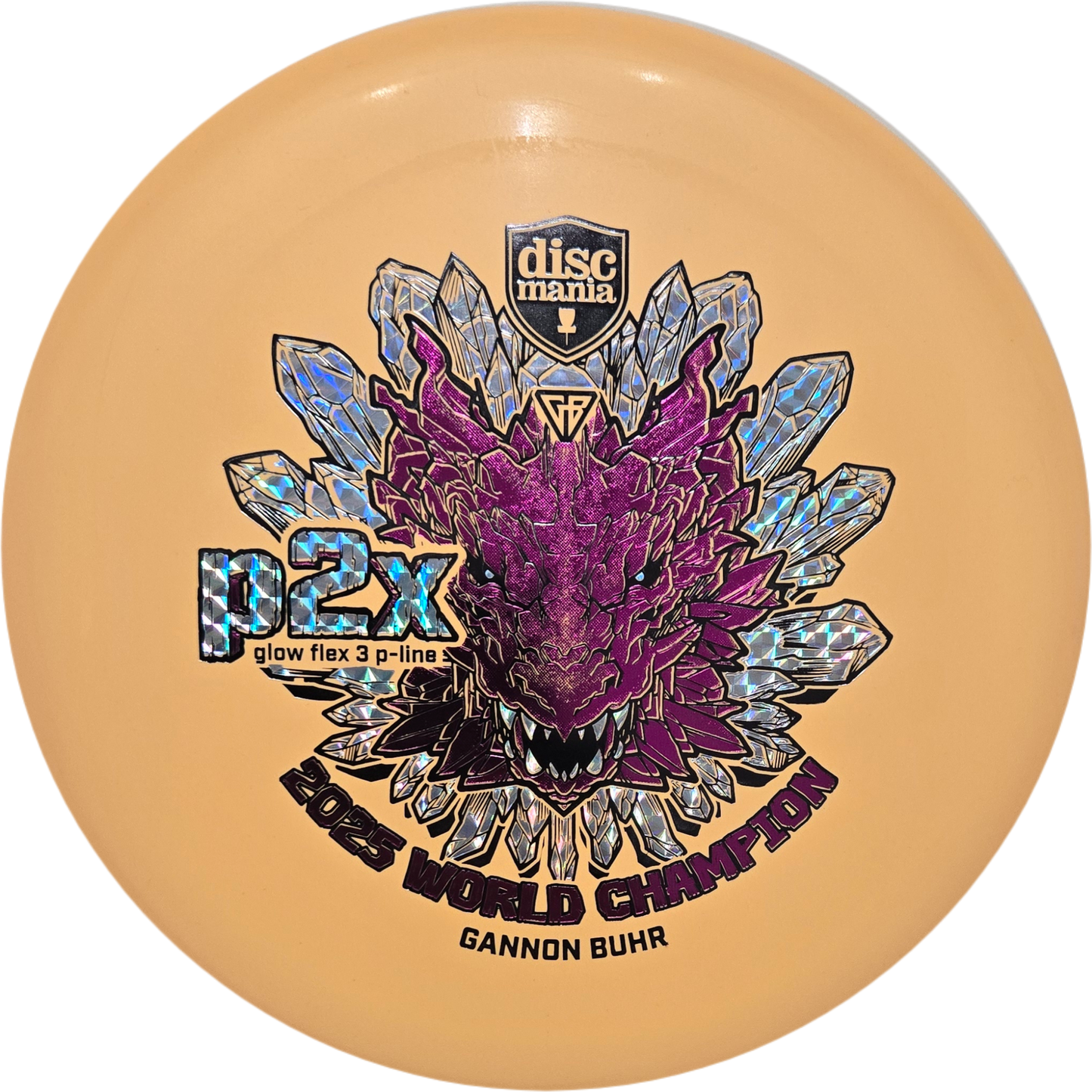 Discmania Gannon Buhr Glow Flex 3 P-Line P2x Triumph Series (2025 World Champion)