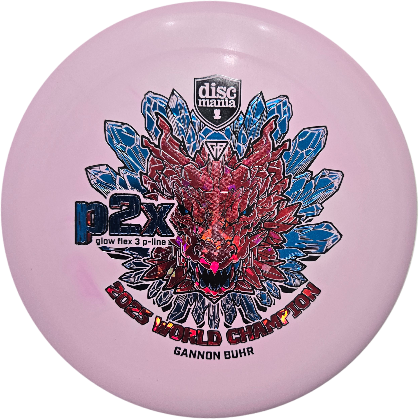 Discmania Gannon Buhr Glow Flex 3 P-Line P2x Triumph Series (2025 World Champion)
