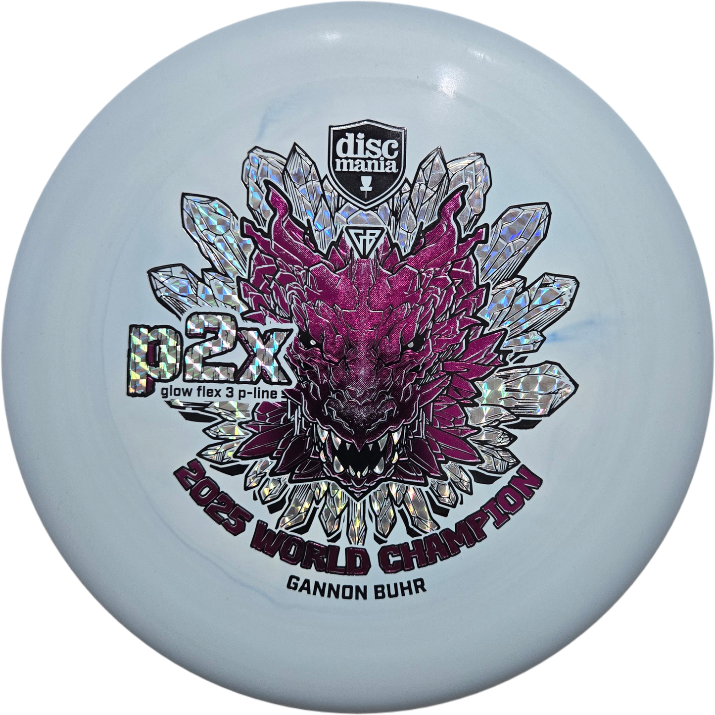 Discmania Gannon Buhr Glow Flex 3 P-Line P2x Triumph Series (2025 World Champion)