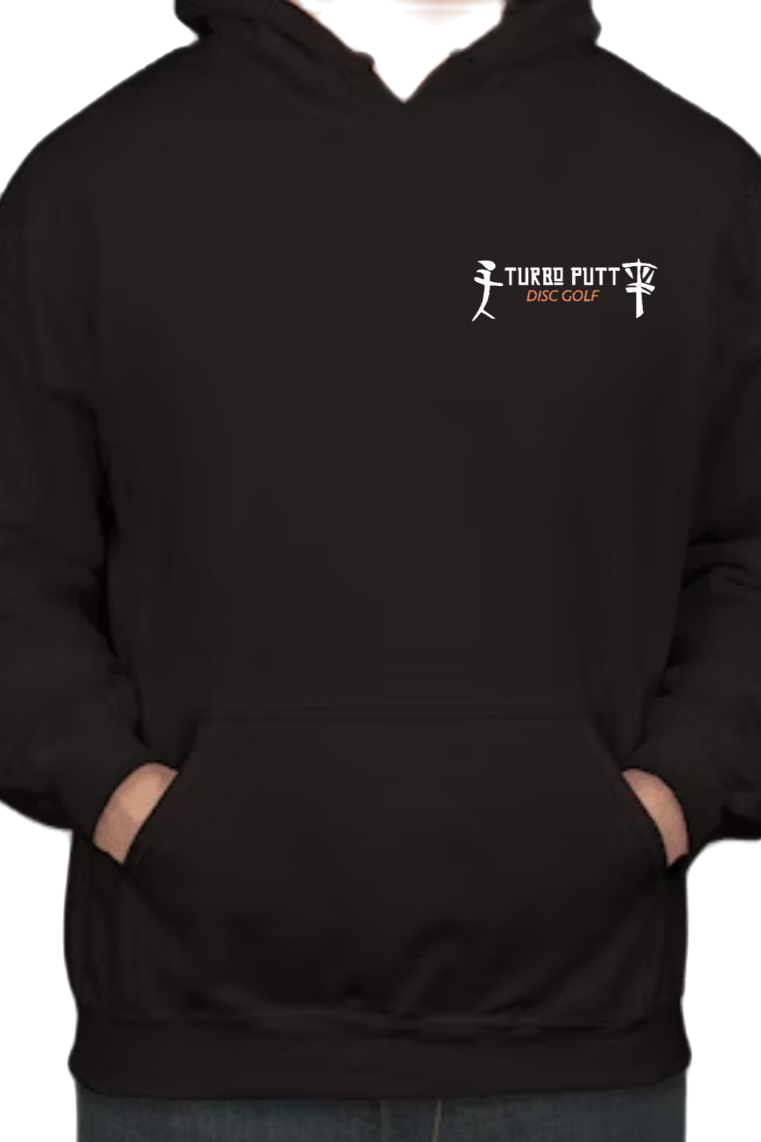 Turbo Putt Disc Golf Hoodie (Front and Back Logo)