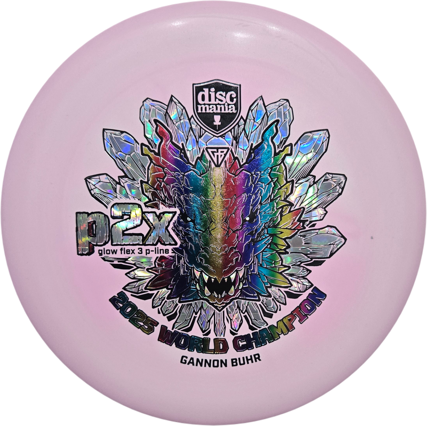 Discmania Gannon Buhr Glow Flex 3 P-Line P2x Triumph Series (2025 World Champion)