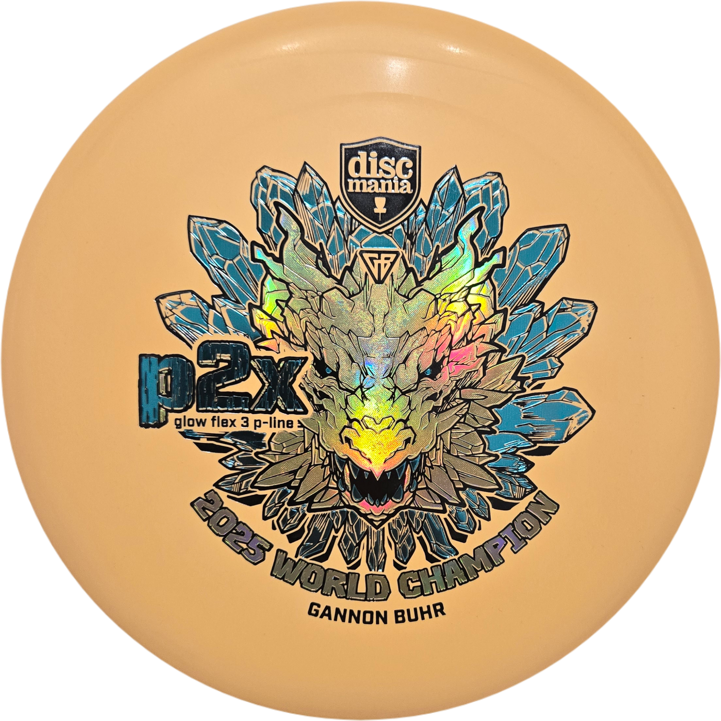 Discmania Gannon Buhr Glow Flex 3 P-Line P2x Triumph Series (2025 World Champion)