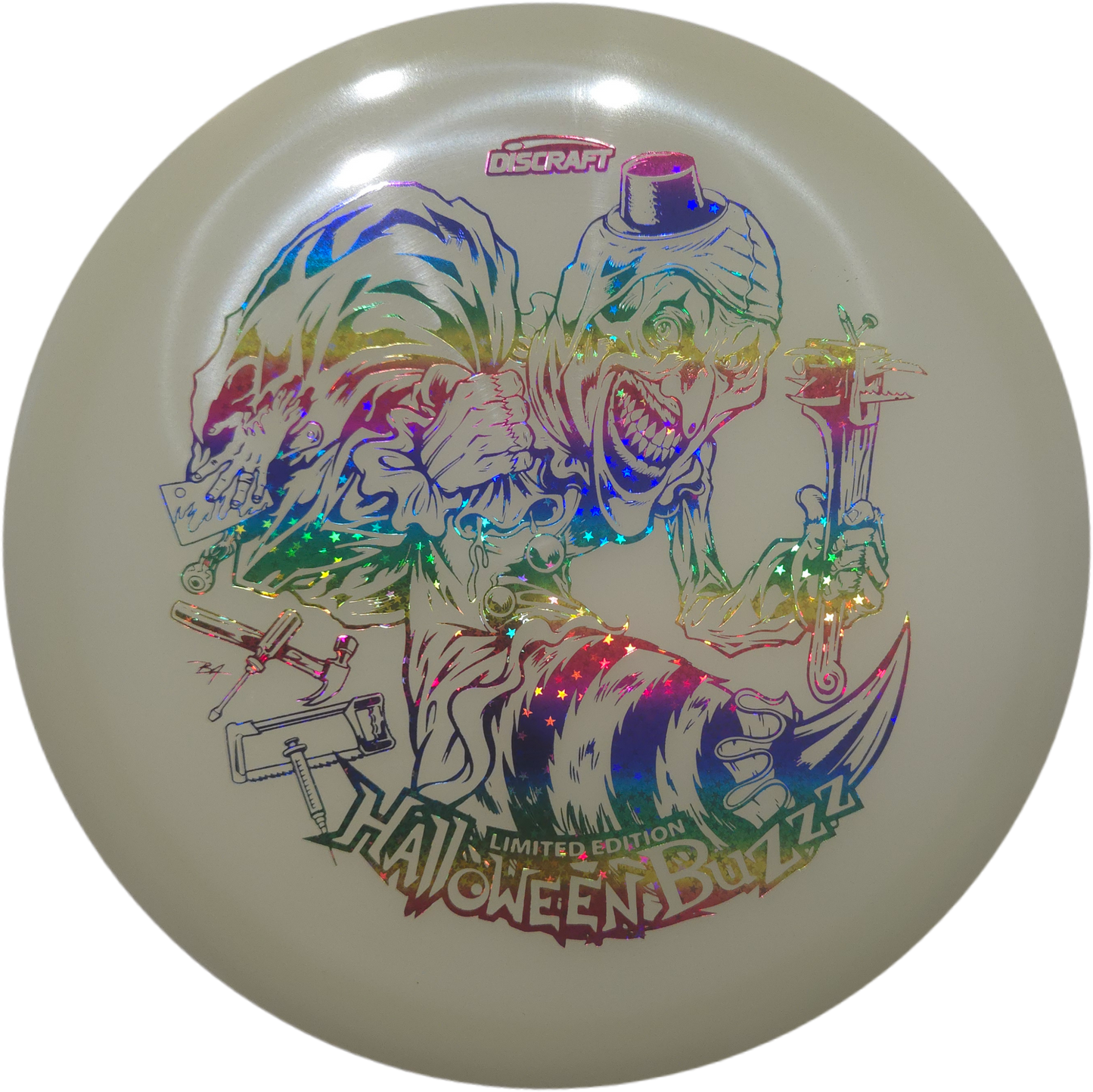 Discraft 2025 Seasonal Mega-Glo Halloween Buzzz