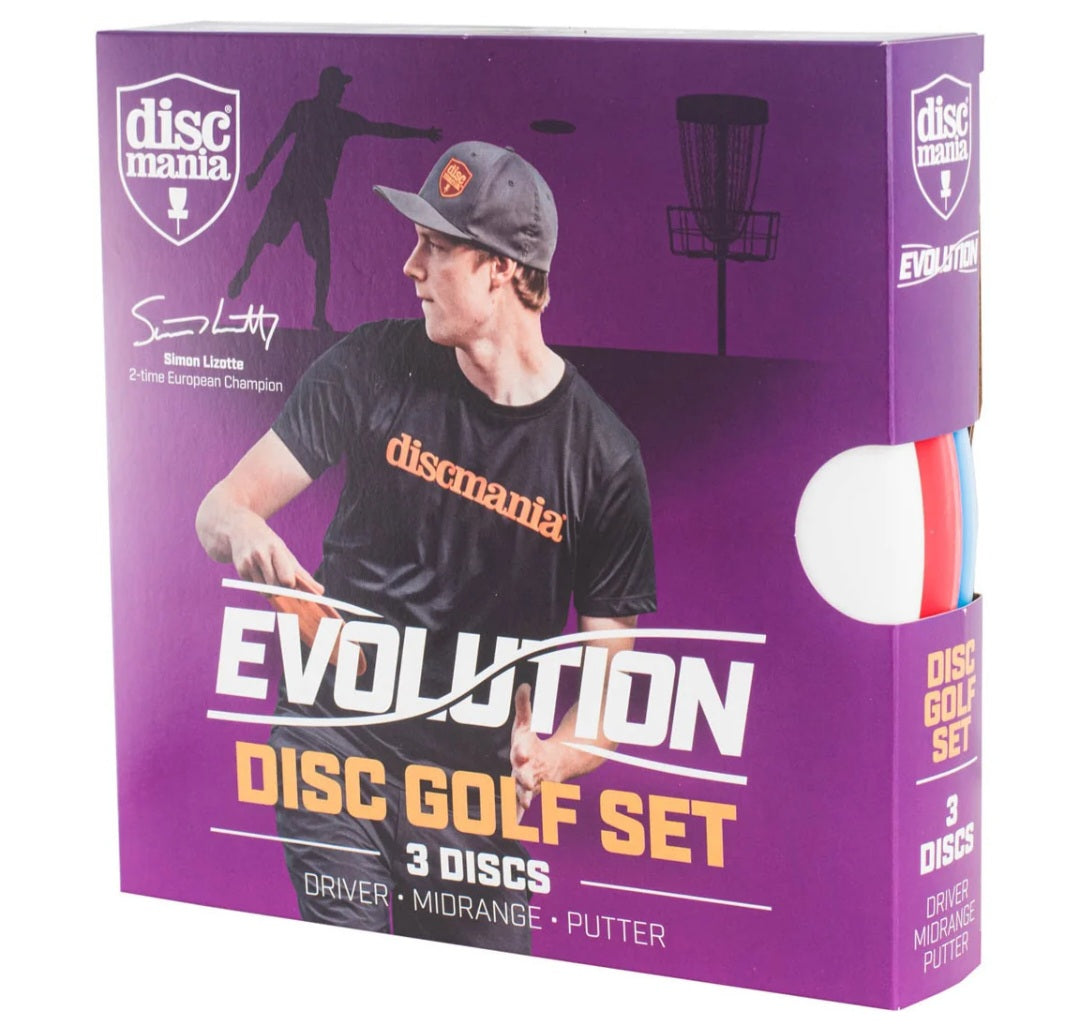 Discmania Evolution Disc Golf Starter Set