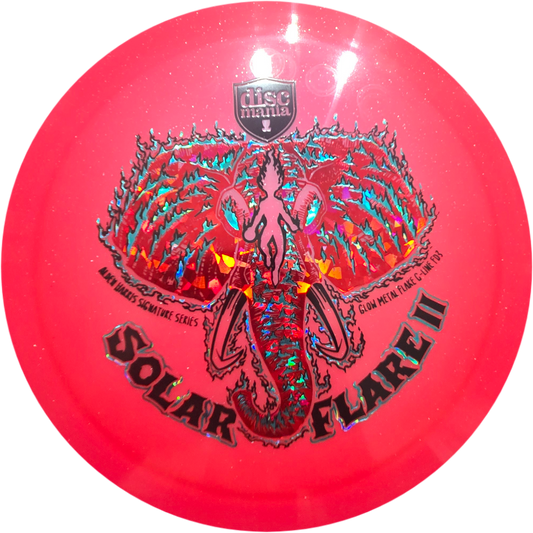 Discmania Solar Flare 2 - Alden Harris Signature Series Glow Metal Flake C-Line FD3 (Triple Foil)