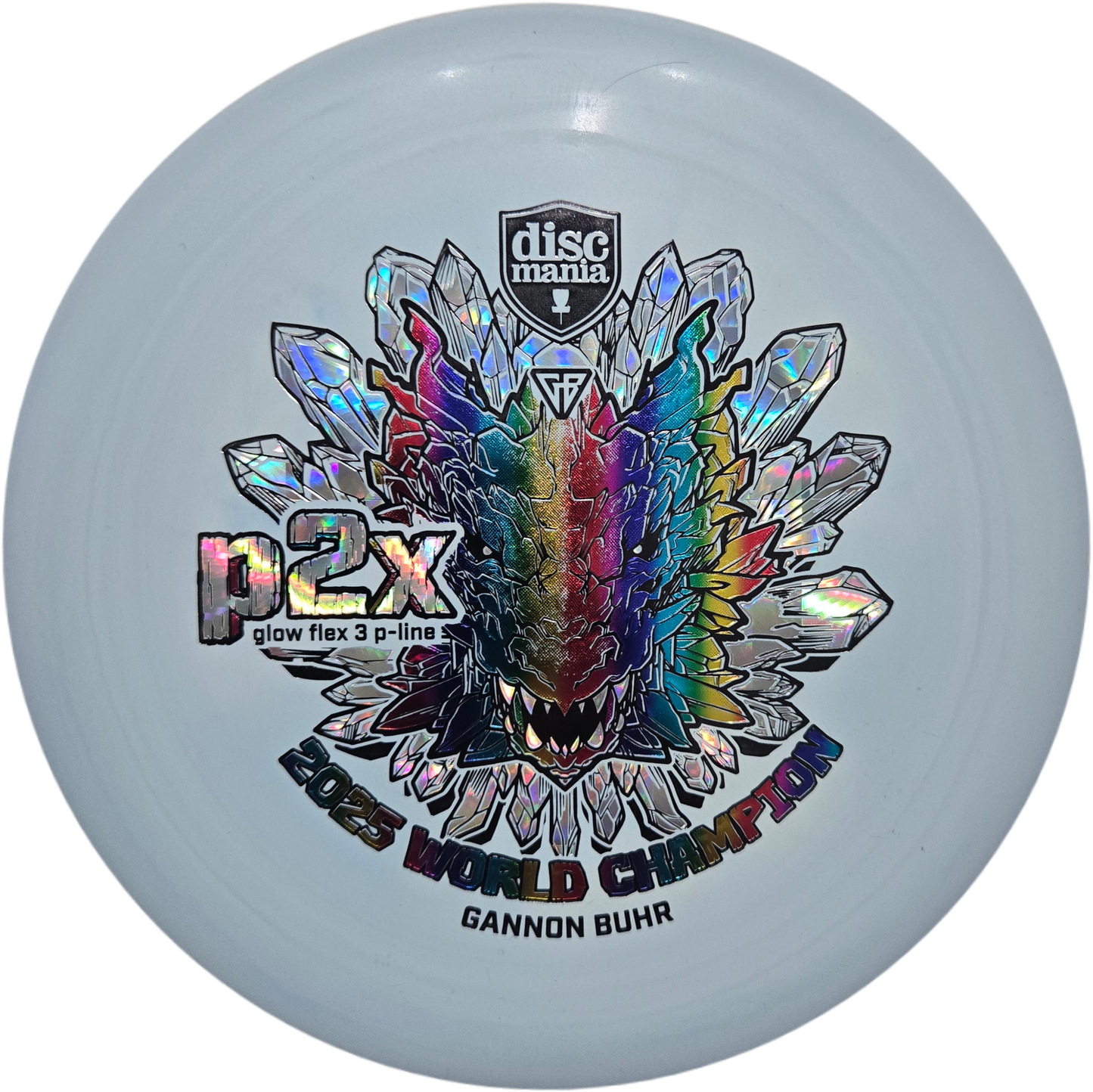 Discmania Gannon Buhr Glow Flex 3 P-Line P2x Triumph Series (2025 World Champion)
