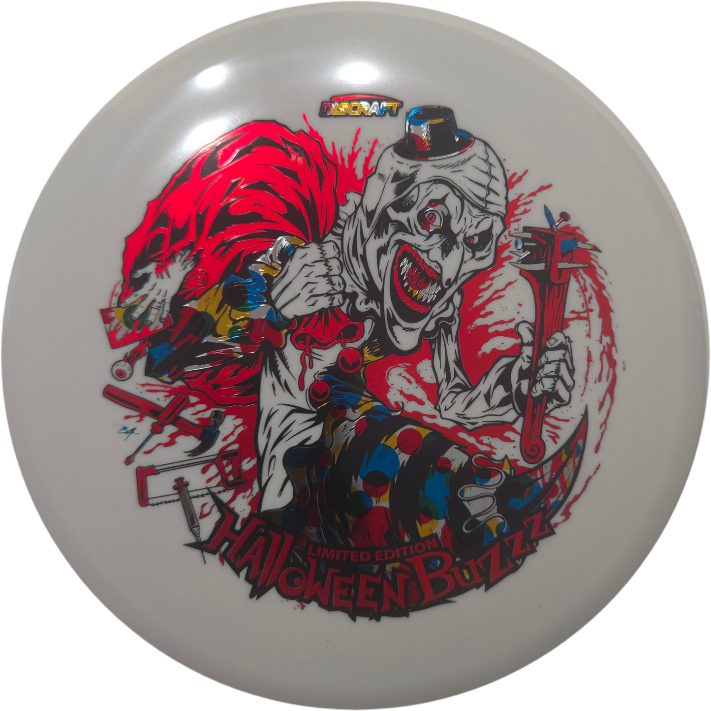 Discraft 2025 TRI-FOIL GLO HALLOWEEN BUZZZ