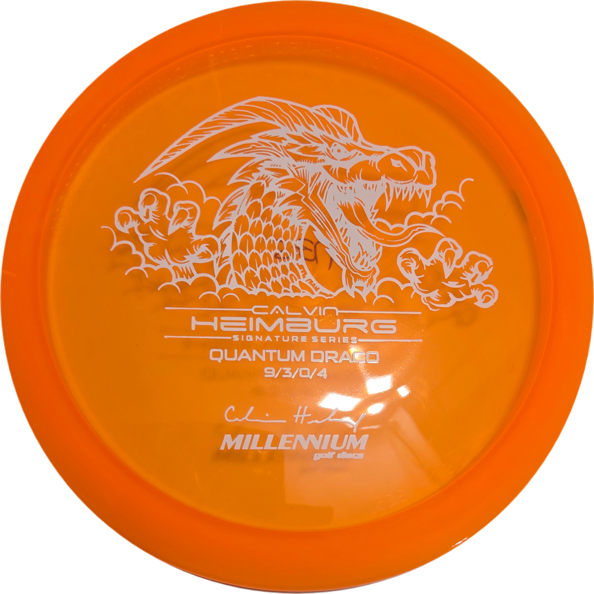 Millennium Discs Draco - Calvin Heimburg Quantum Flat Top Signature Series Edition