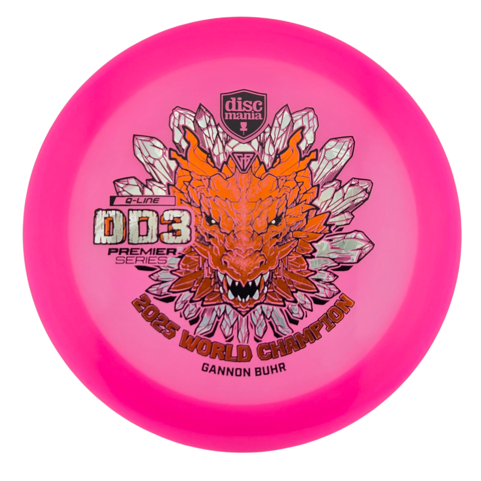 Discmania Gannon Buhr Premier Series Q-Line DD3 (2025 World Champion)