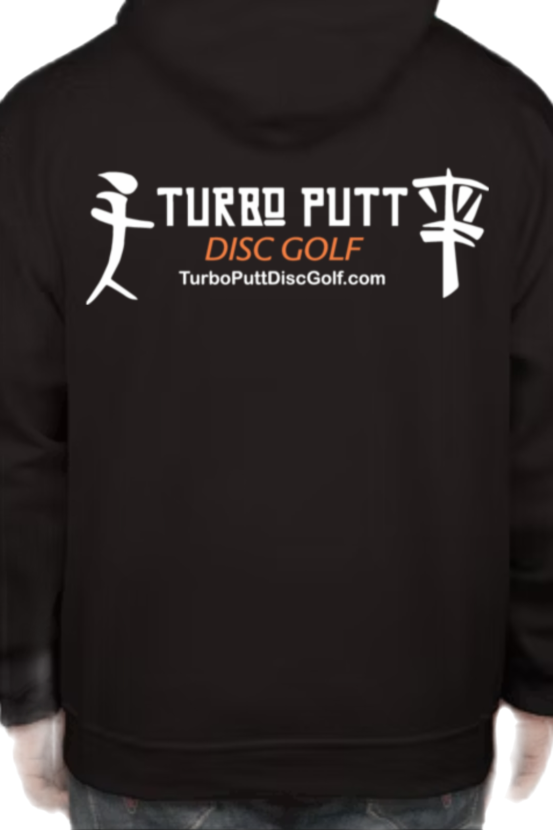 Turbo Putt Disc Golf Hoodie (Front and Back Logo)