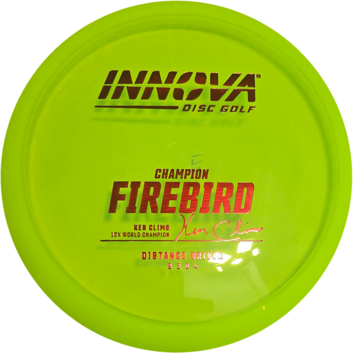 Innova Ken Climo 12x Champion Firebird OOP