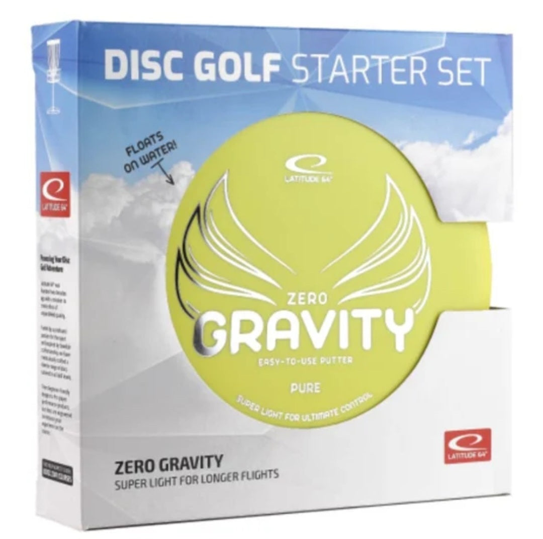 Latitude 64 Disc Golf Starter Set - Zero Gravity