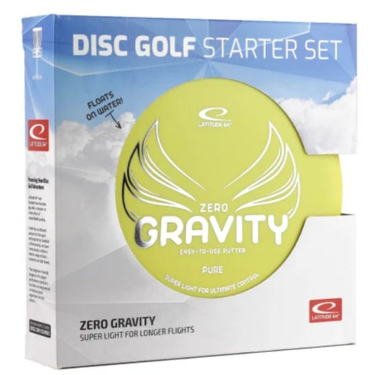 Latitude 64 Disc Golf Starter Set - Zero Gravity