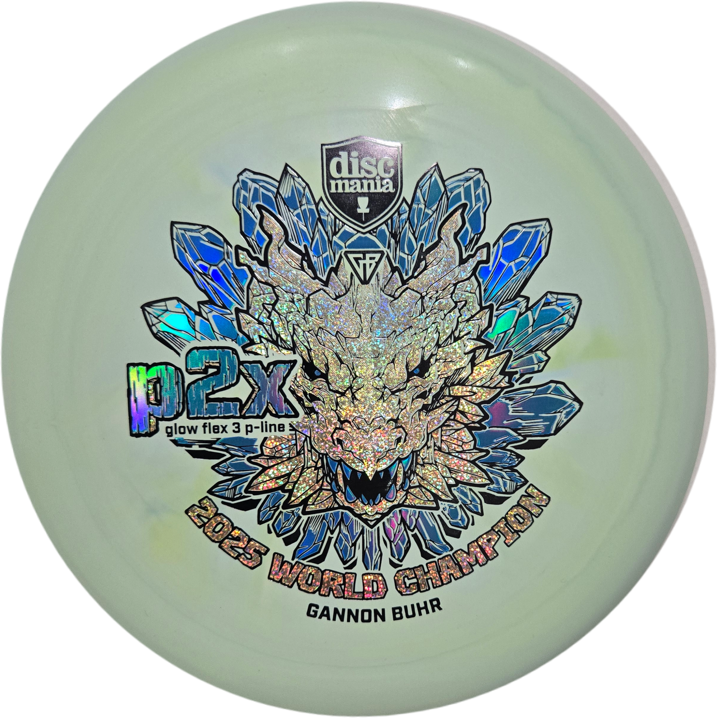 Discmania Gannon Buhr Glow Flex 3 P-Line P2x Triumph Series (2025 World Champion)