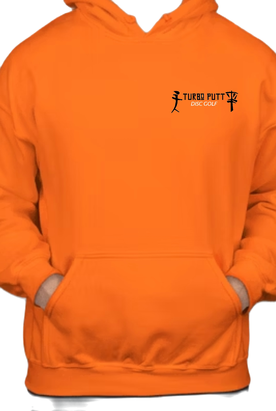 Turbo Putt Disc Golf Hoodie (Front and Back Logo)