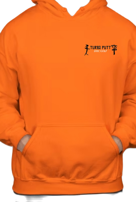 Turbo Putt Disc Golf Hoodie (Front and Back Logo)